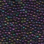 Miyuki Tropfen Perlen 2,8mm 0454 metallic rainbow Violet Green Violet 9gr.